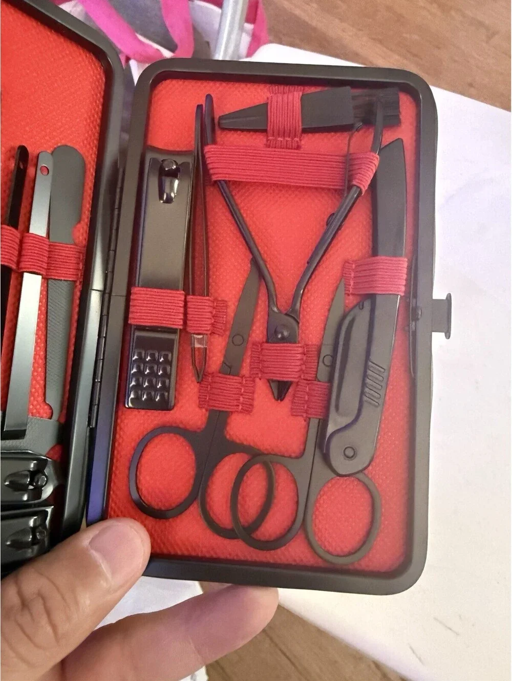 Manicure Set Nail Clippers Pedicure Tools 18 Pieces Stainless Steel Manicure Kit
